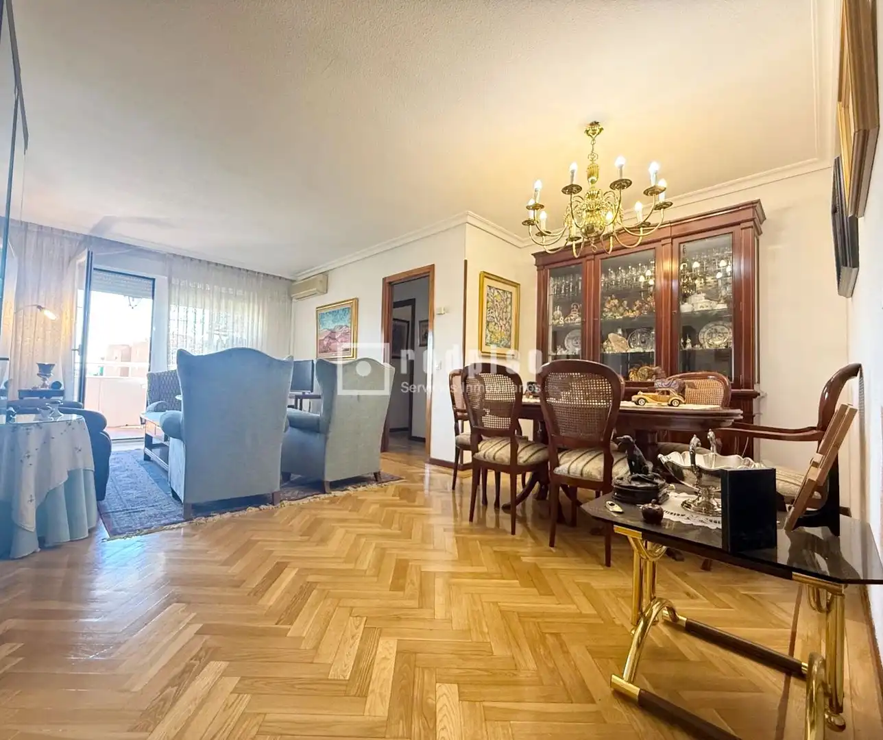 Sala de estar de Piso en venta en Fuenlabrada con Aire acondicionado, Calefacción y Jardín privado
