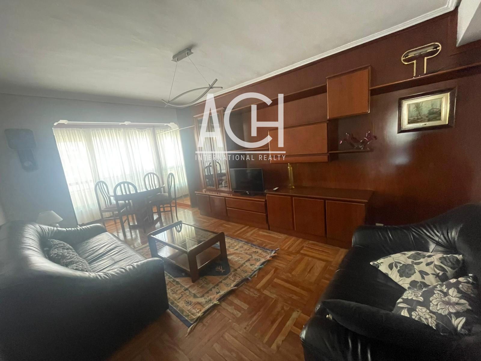 Sala de estar de Piso de alquiler en Bilbao  con Amueblado y Balcón