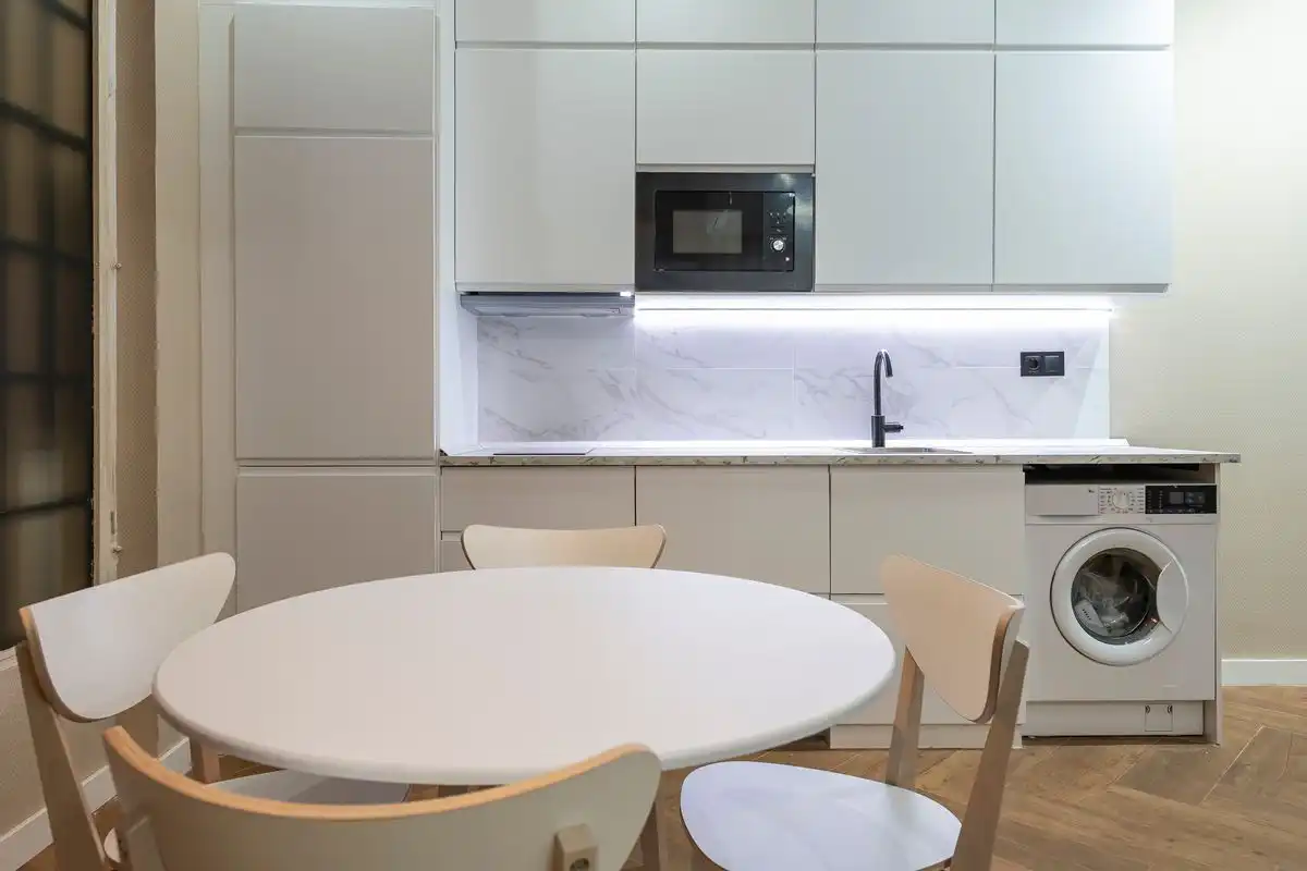 Küche von Loft zum Verkauf in Madrid mit Klimaanlage, Heizung und Möbliert