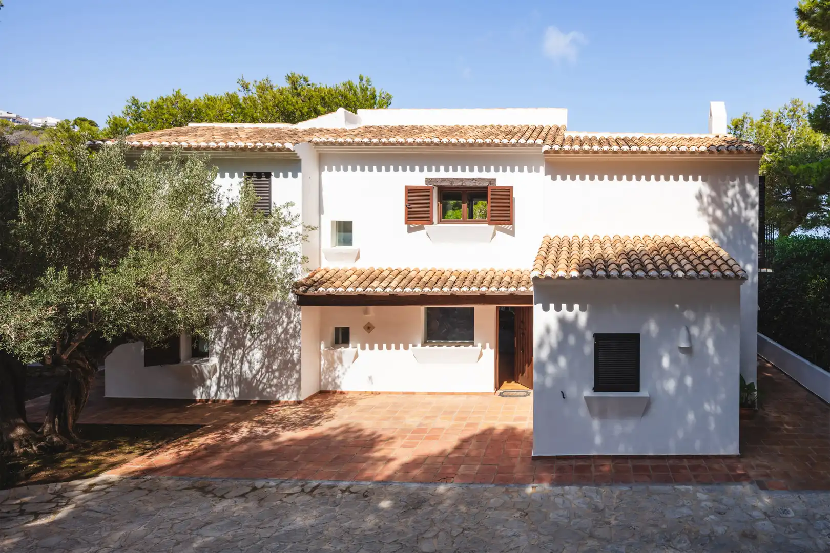 Vista exterior de Casa o xalet en venda en Jávea / Xàbia amb Aire condicionat, Jardí privat i Terrassa