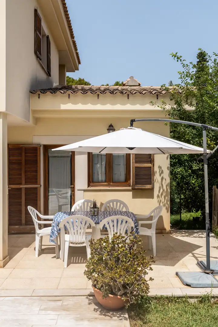 Terrassa de Casa o xalet en venda en Alcúdia amb Jardí privat, Terrassa i Piscina