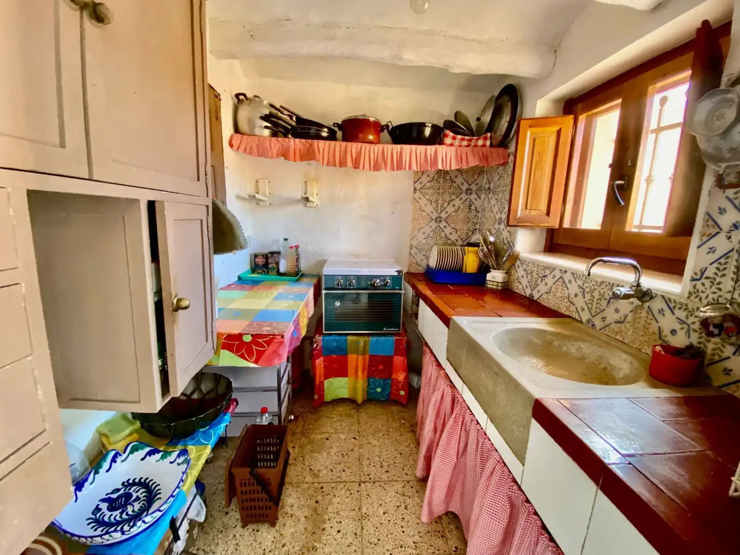 Cuina de Finca rústica en venda en Bonastre amb Terrassa
