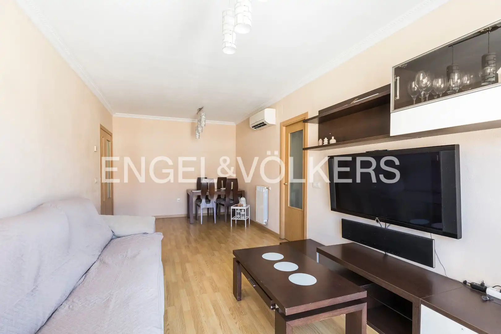 Living room of Flat for sale in Meco  with Air Conditioner, Heating and Parquet flooring