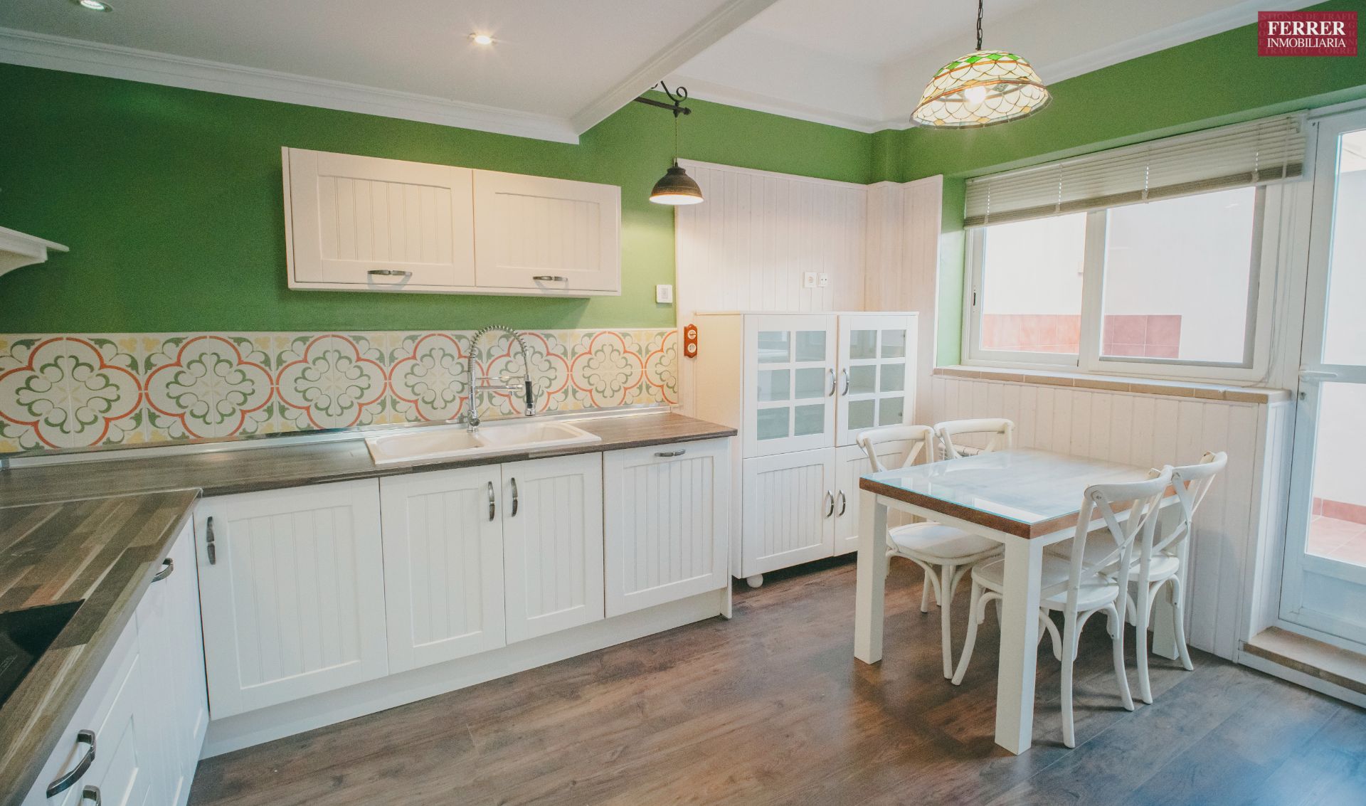 Kitchen of Single-family semi-detached for sale in Cartagena  with Air Conditioner, Parquet flooring and Terrace