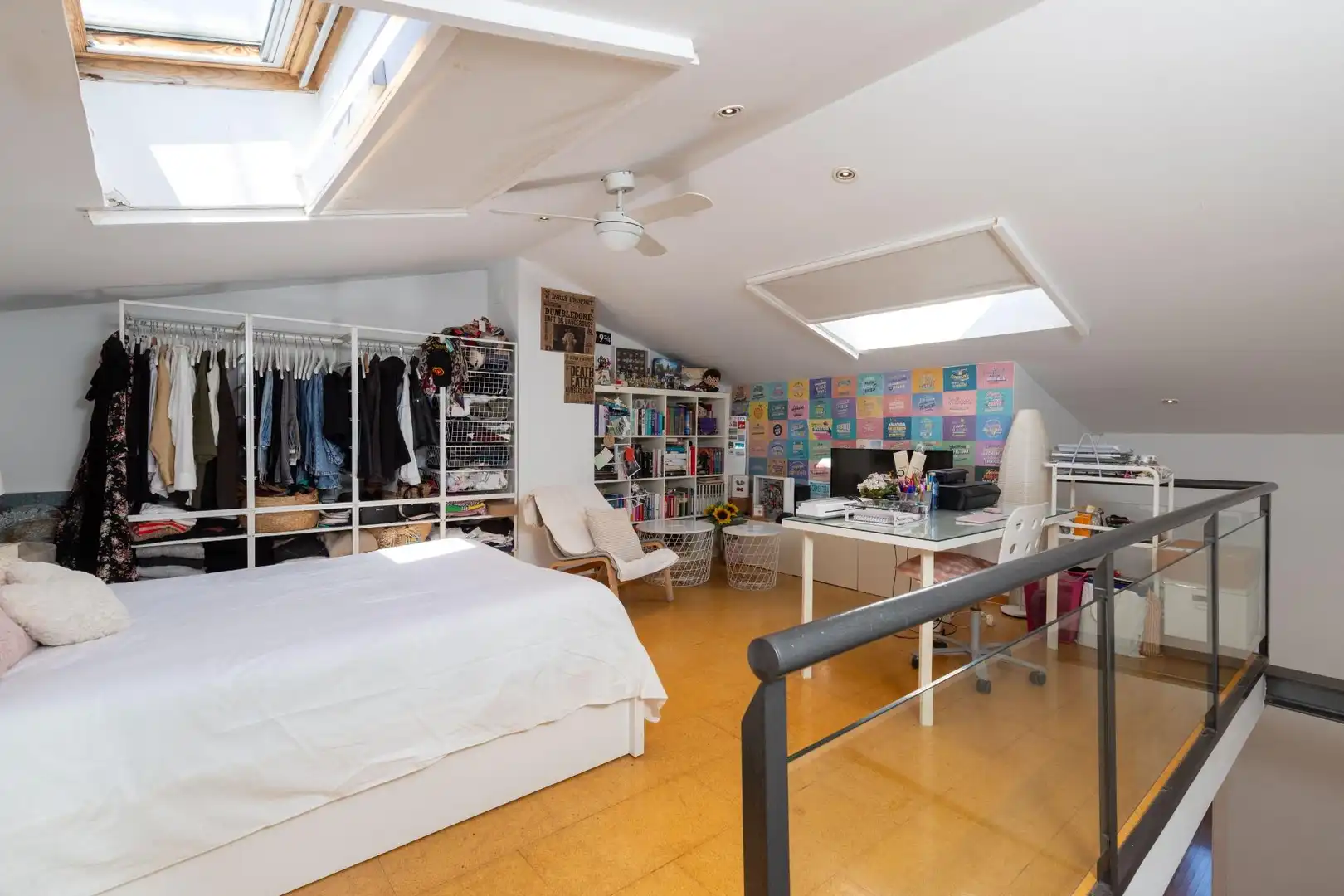 Schlafzimmer von Haus oder Chalet zum Verkauf in Viladecavalls mit Privatgarten, Terrasse und Abstellraum