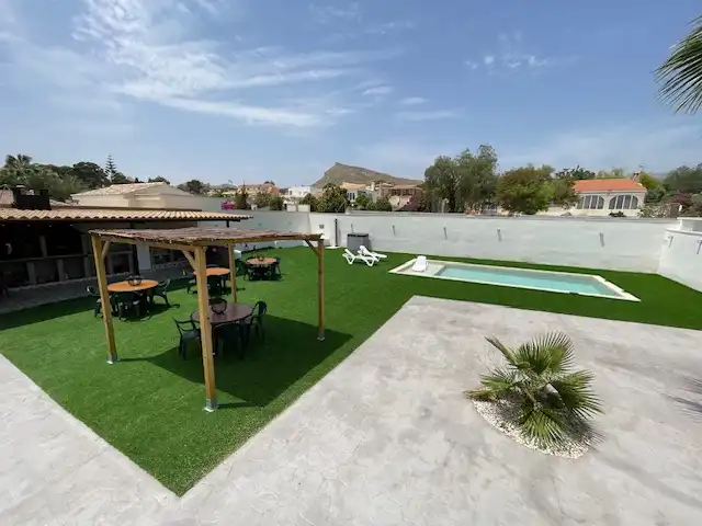 Terrace of Houses for rent in Alicante / Alacant  with Air Conditioner, Heating and Private garden