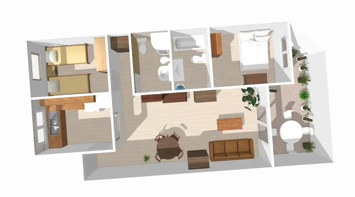 Apartamento en venta en Oropesa del Mar / Orpesa con Aire acondicionado, Calefacción y Jardín privado