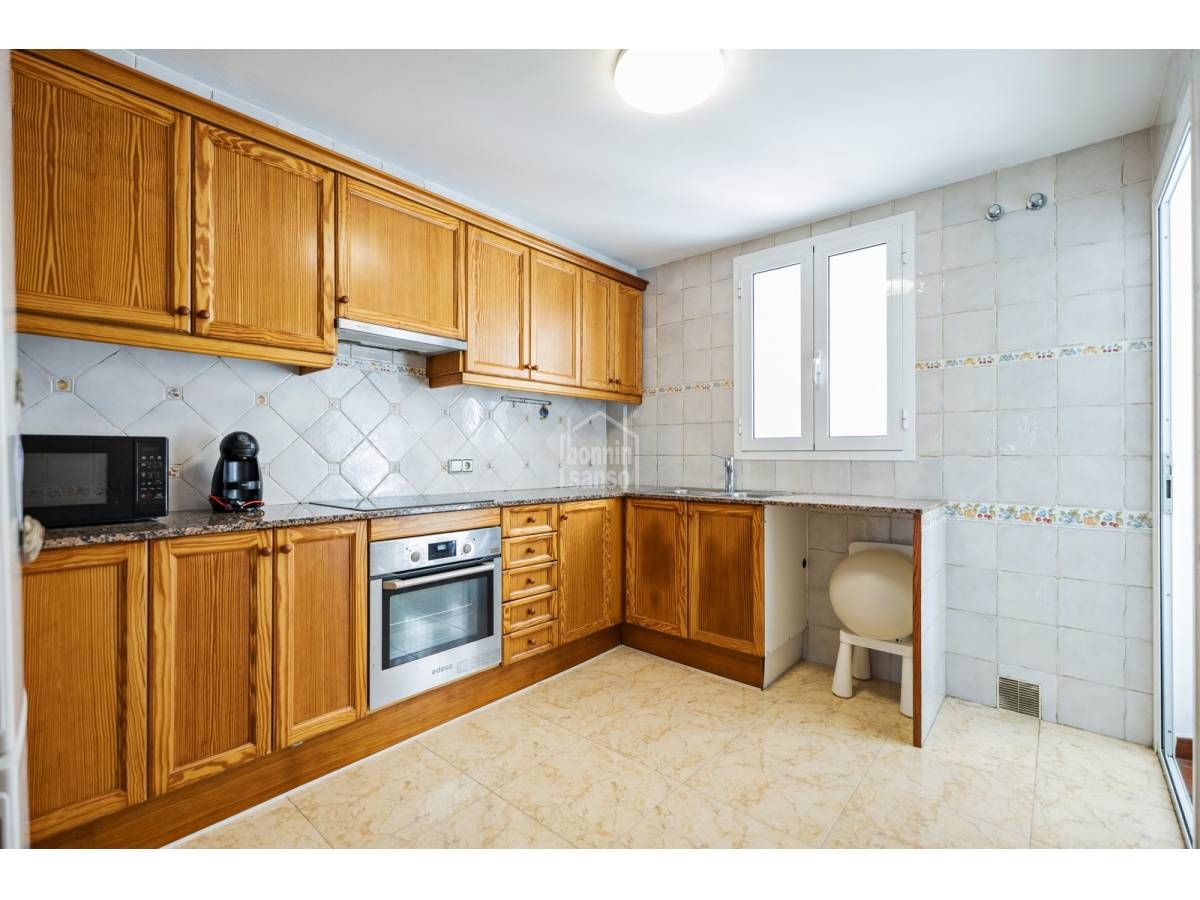 Kitchen of Apartments for sale in Maó - Mahón  with Terrace