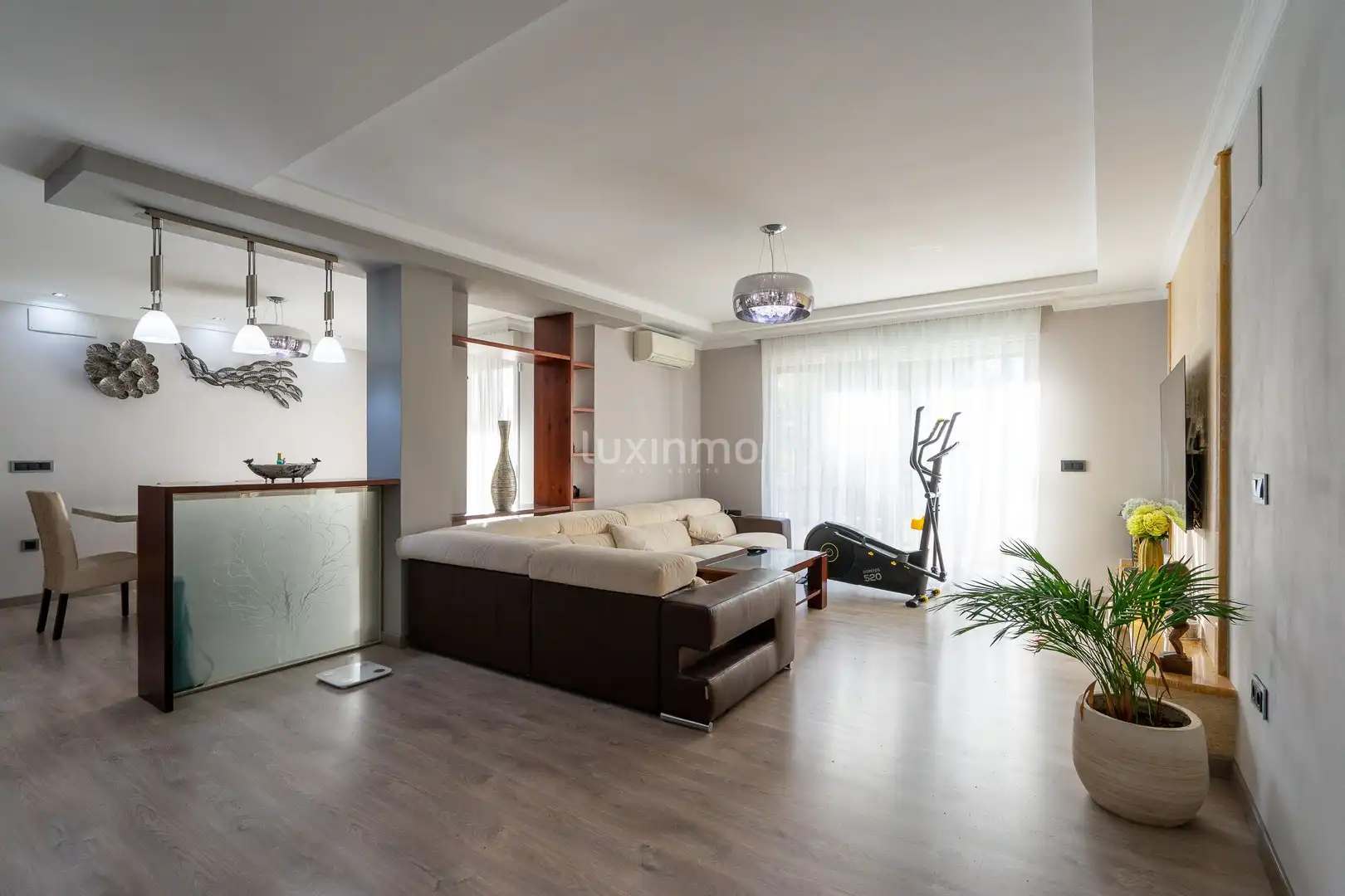 Sala de estar de Casa o chalet en venta en Altea con Aire acondicionado, Calefacción y Jardín privado