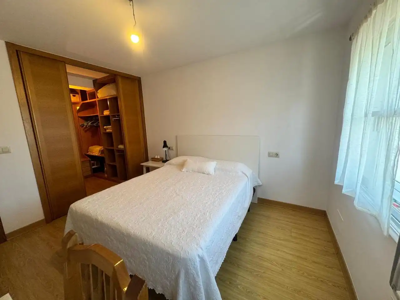 Bedroom of Flat for rent in A Coruña Capital   with Heating and Furnished