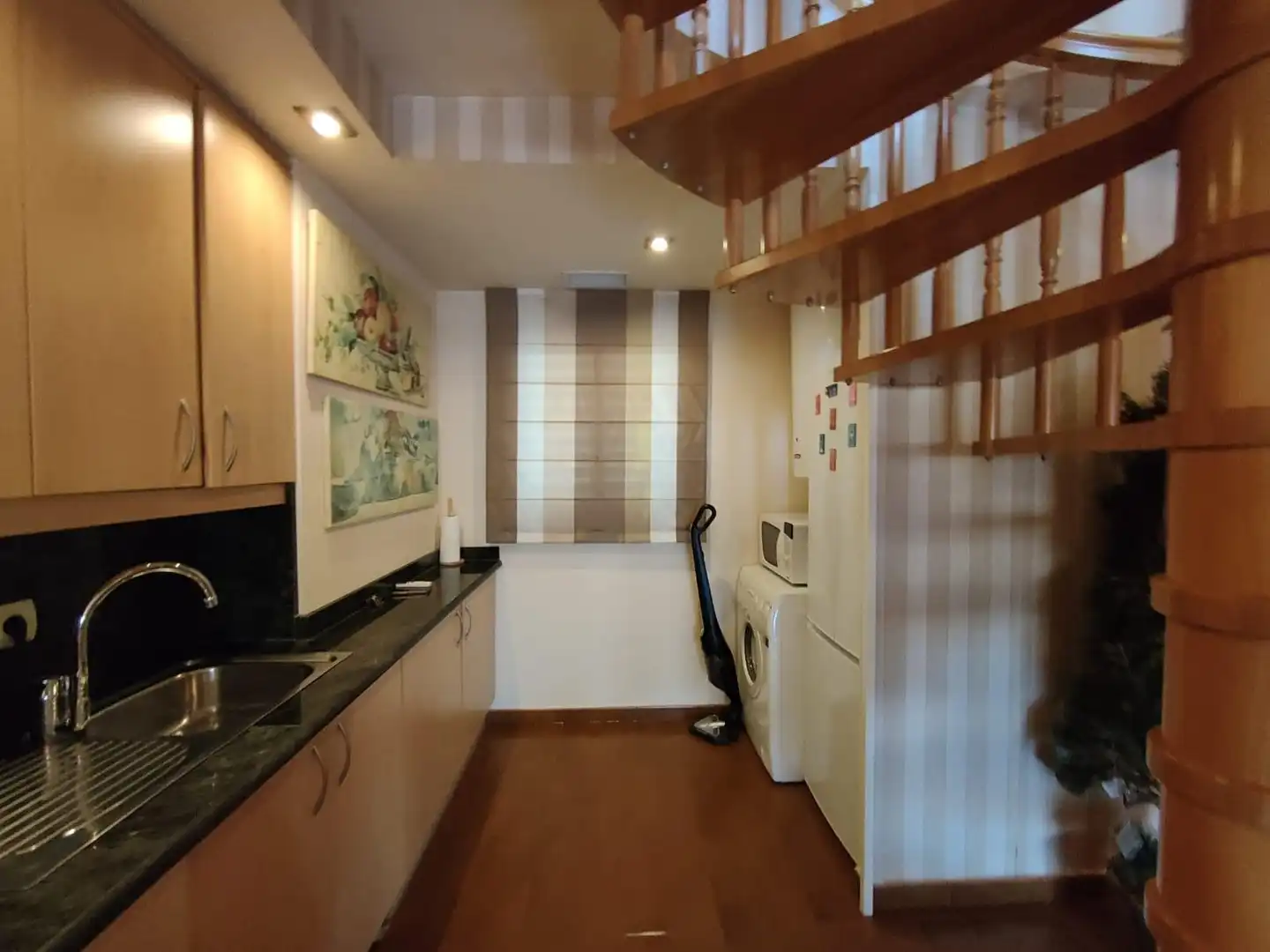 Cuina de Apartament en venda en Oria amb Aire condicionat, Jardí privat i Terrassa