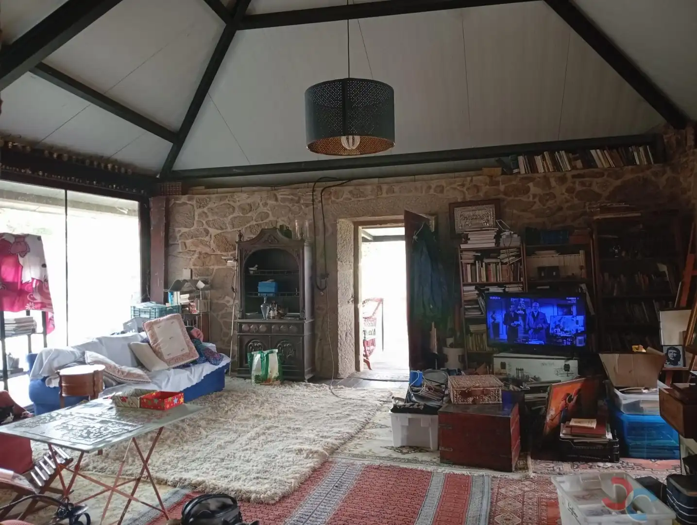 Sala de estar de Casa o chalet en venta en Campo Lameiro