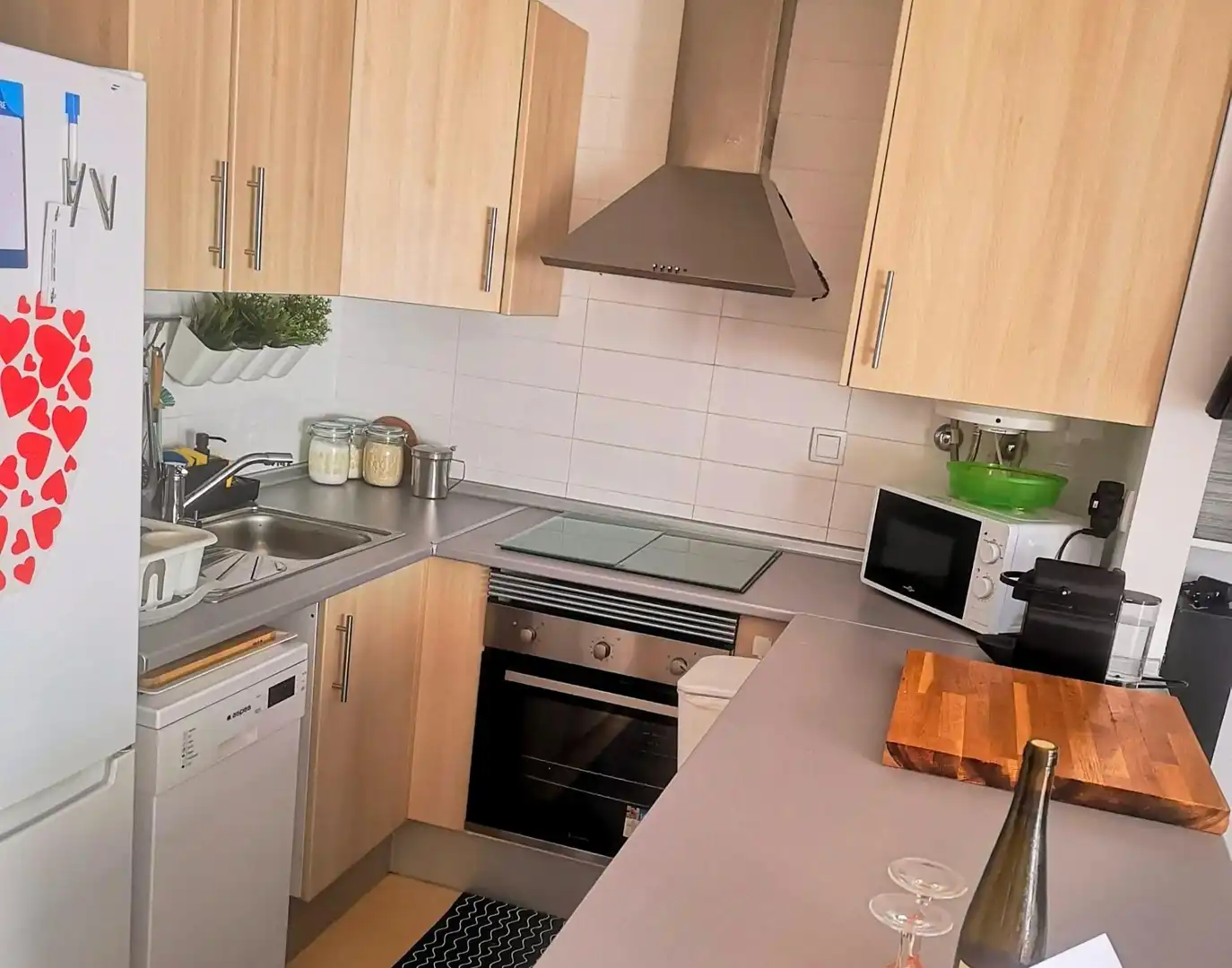Cuina de Àtic en venda en Alhama de Murcia amb Aire condicionat, Calefacció i Jardí privat
