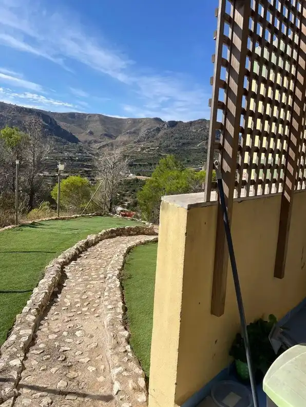 Terraza de Casa o chalet en venta en Almiserà con Aire acondicionado, Calefacción y Jardín privado