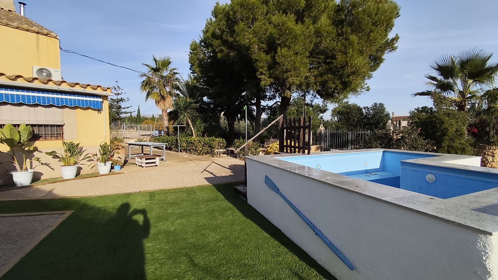 Piscina de Finca rústica de lloguer en L'Ampolla amb Aire condicionat, Calefacció i Jardí privat