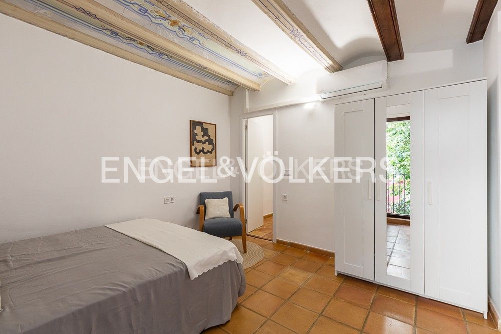 Bedroom of Flat for rent in  Valencia Capital  with Air Conditioner, Heating and Furnished