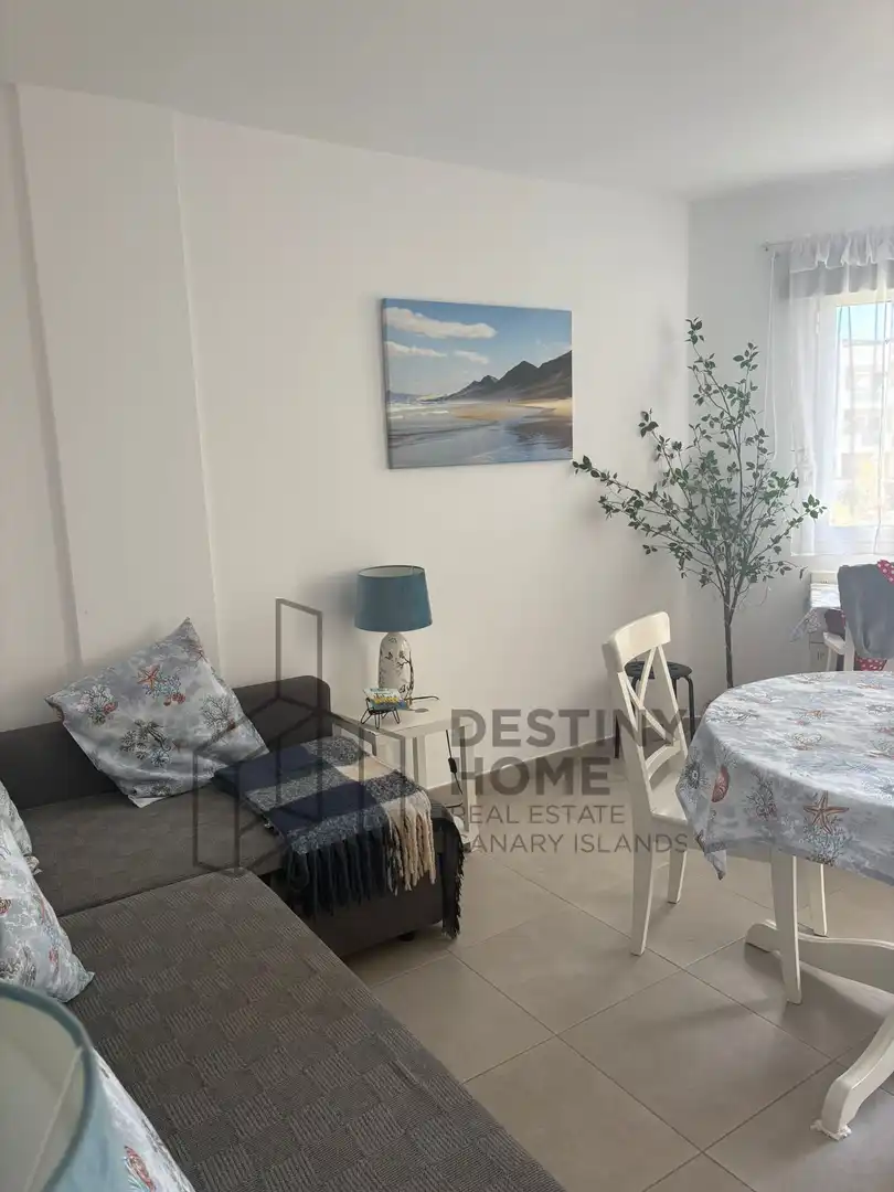 Wohnzimmer von Wohnungen zur Miete in La Oliva mit Haustiere erlaubt