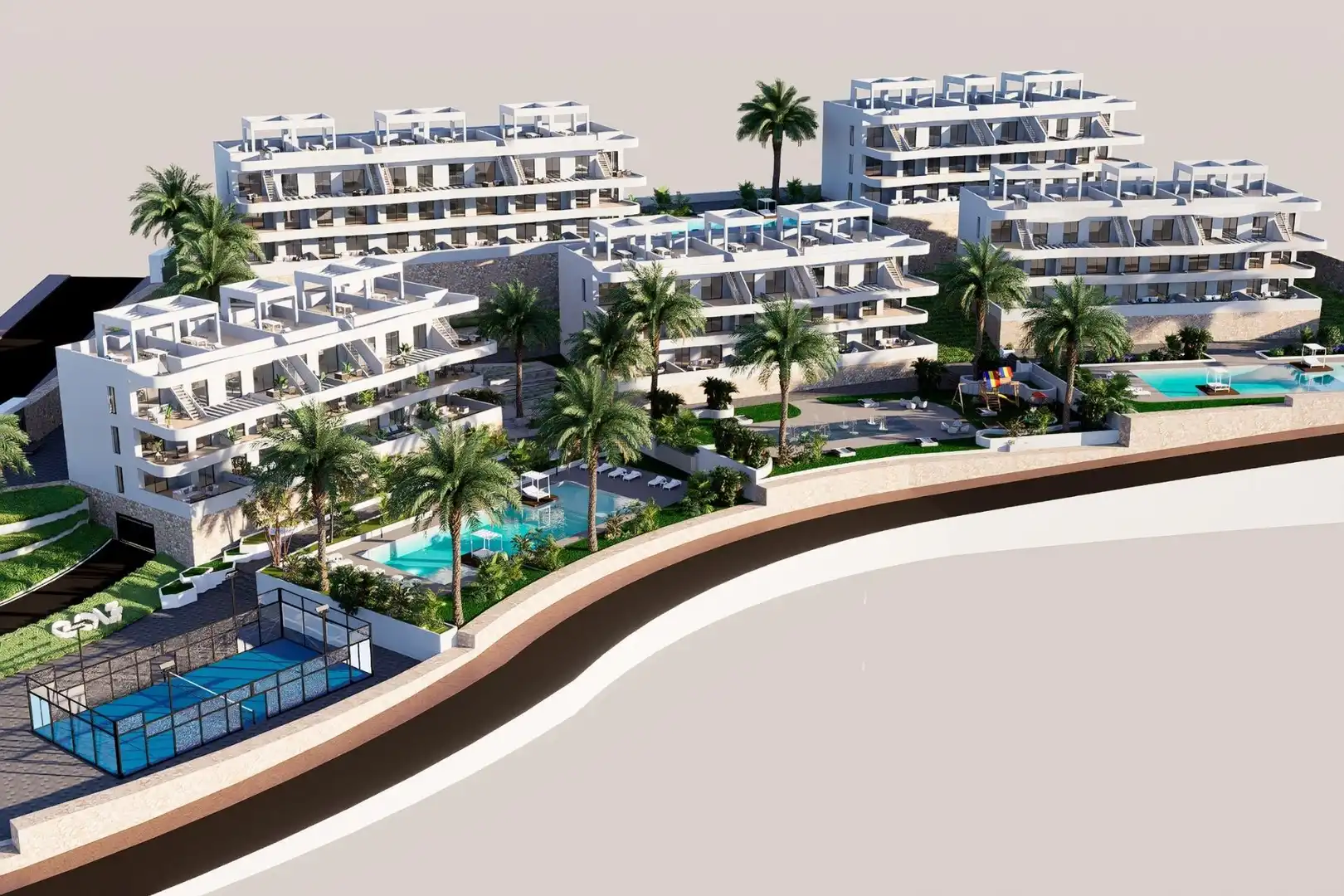 Apartament amb piscina en venda a Balcón de Finestrat - Terra Marina, imagen 6