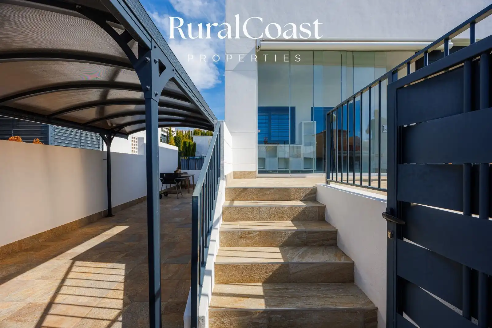 Terraza de Casa adosada en venta en Busot con Aire acondicionado, Calefacción y Terraza
