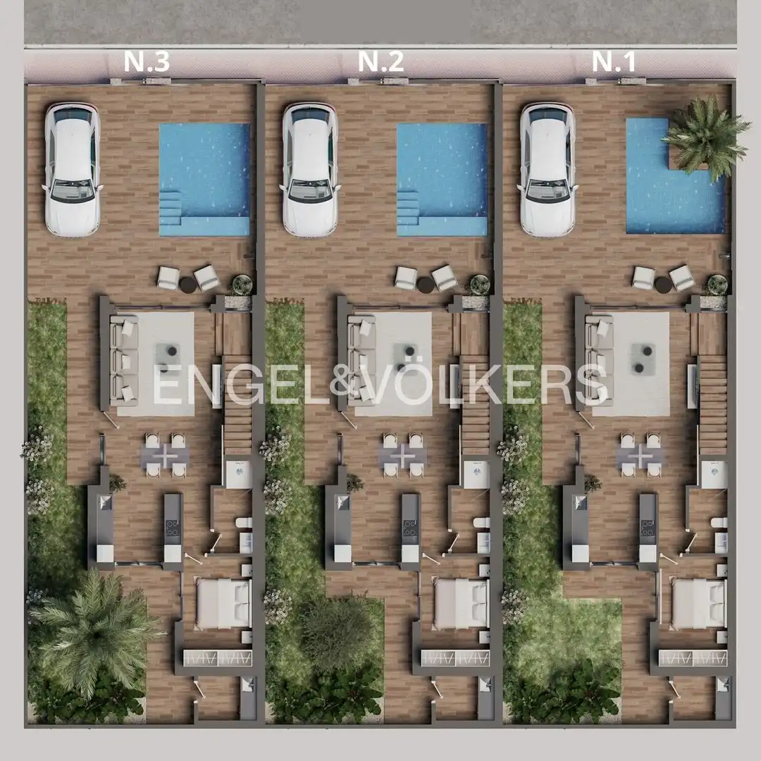 Haus oder Chalet zum Verkauf in San Pedro del Pinatar mit Klimaanlage, Heizung und Privatgarten