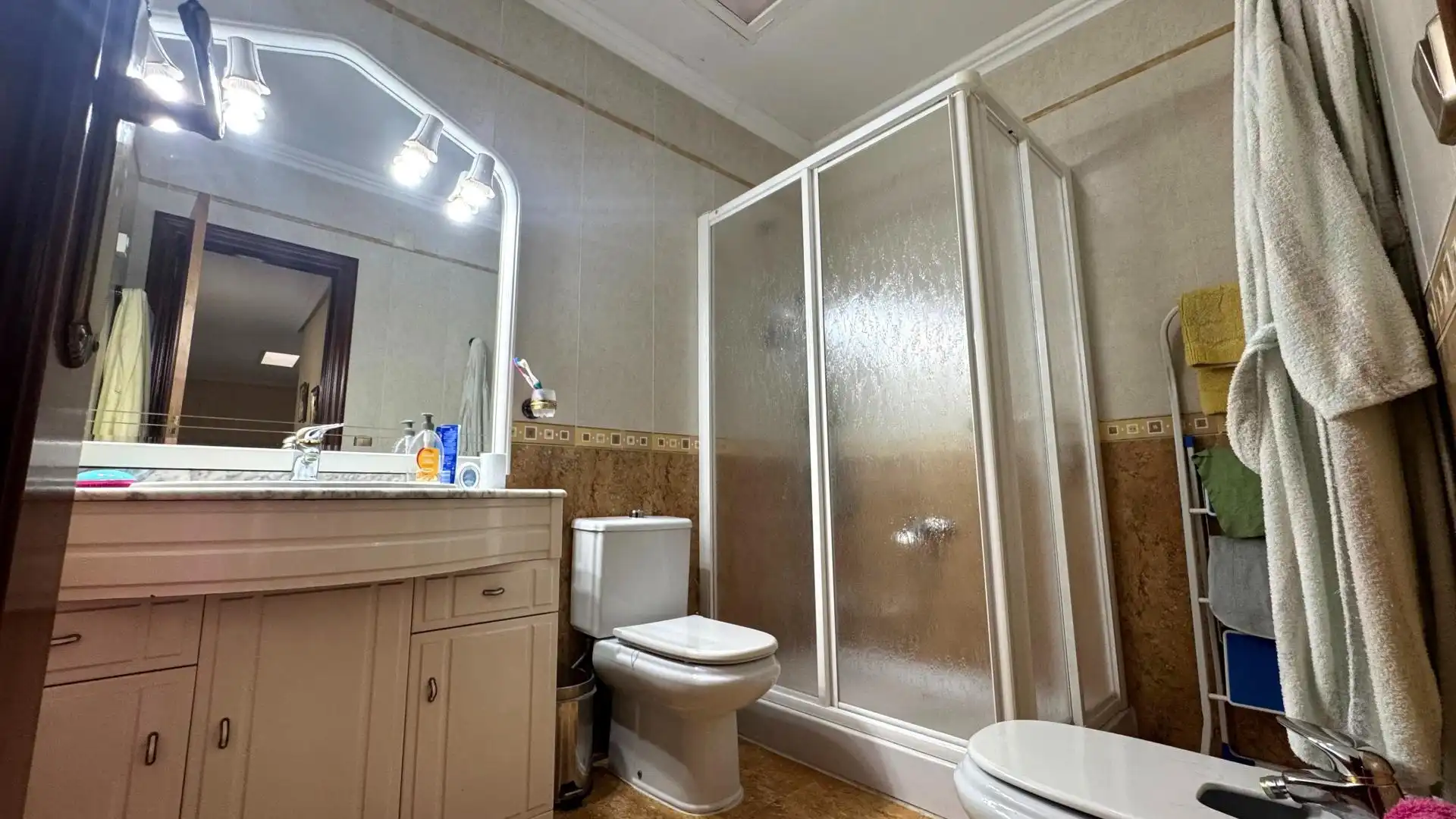 Baño de Casa adosada en venta en Sax con Aire acondicionado, Calefacción y Terraza