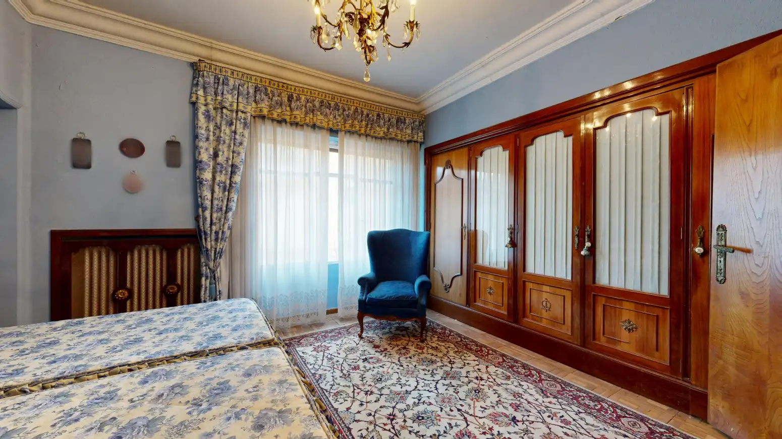 Bedroom of Houses for sale in Tafalla  with Heating, Private garden and Parquet flooring