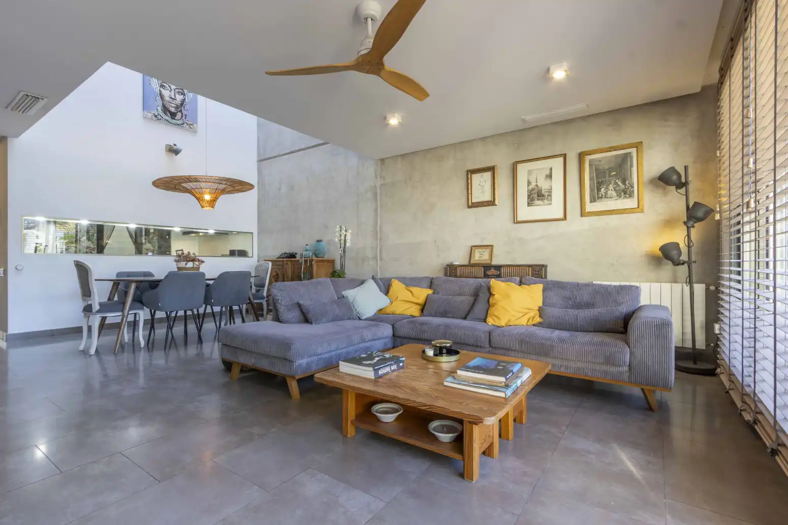 Living room of Houses for sale in La Pobla de Farnals  with Air Conditioner, Heating and Private garden