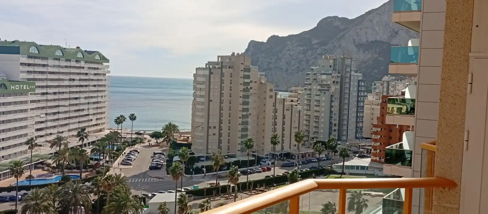 Vista exterior de Apartamento en venta en Calpe / Calp con Aire acondicionado, Calefacción y Jardín privado