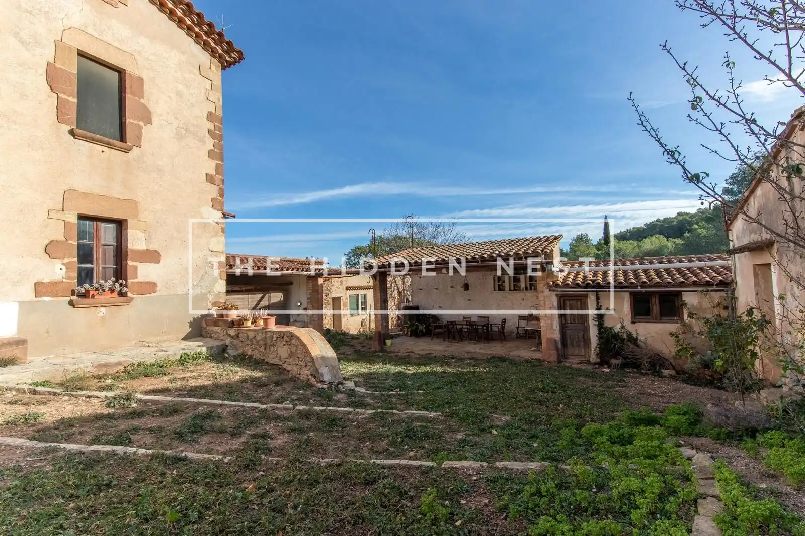 Vista exterior de Finca rústica en venda en Gelida