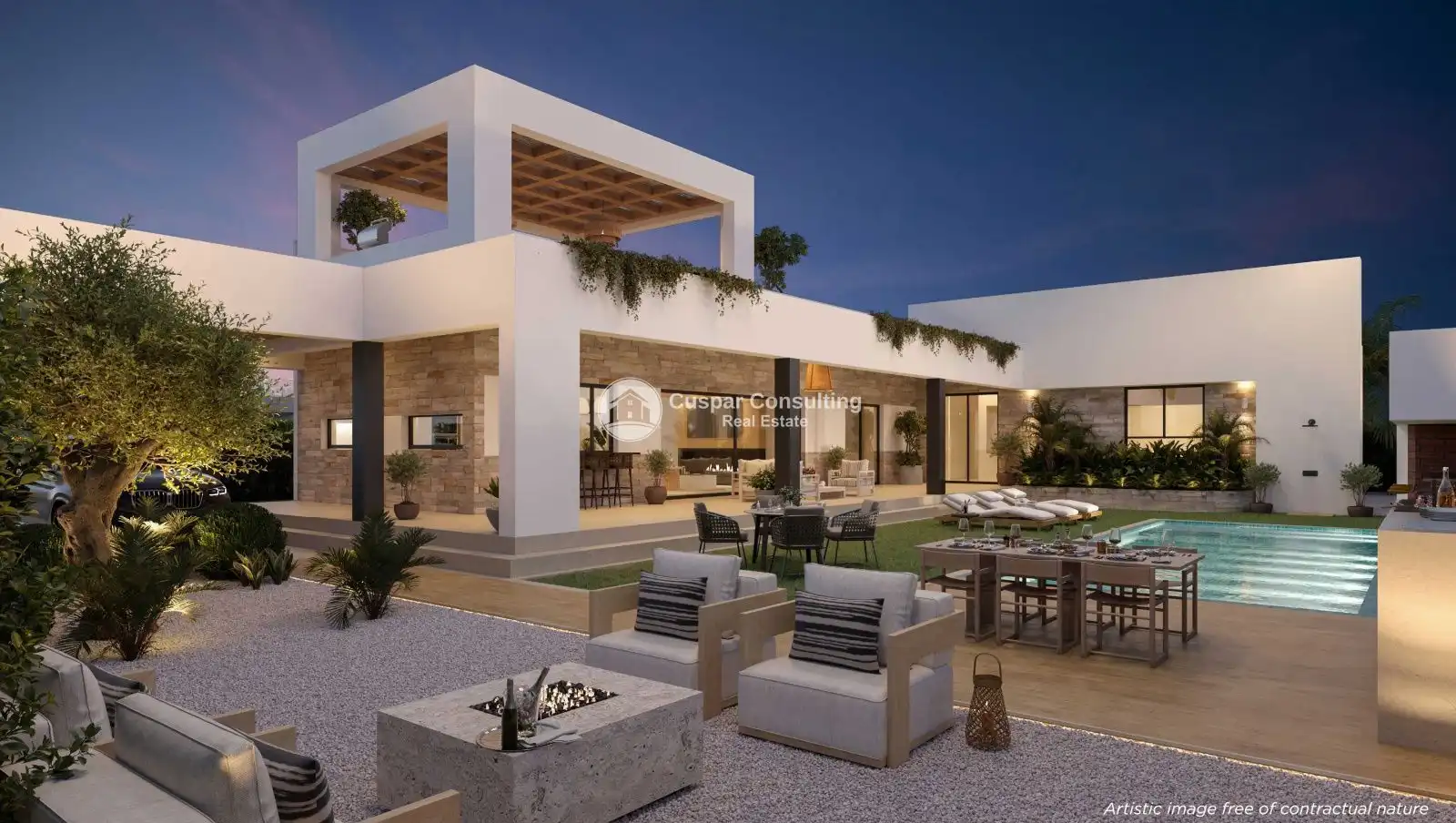 Chalet con terraza en venta en Benijófar, imagen 3