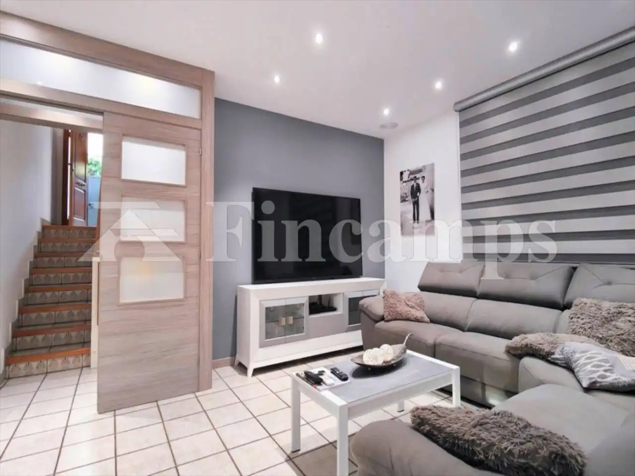 Sala de estar de Casa o chalet en venta en Castellar del Vallès con Calefacción, Jardín privado y Terraza