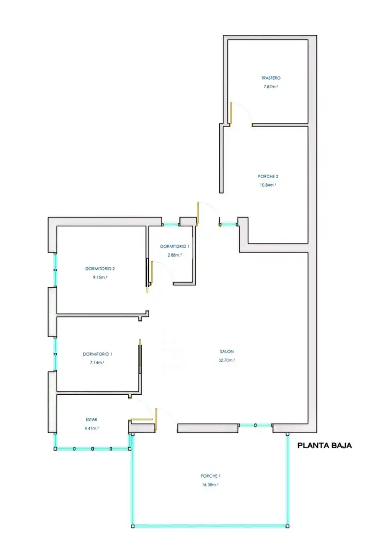 Detached house with garden for sale in Grupo Grupo Eloy Yenes, imagen 52