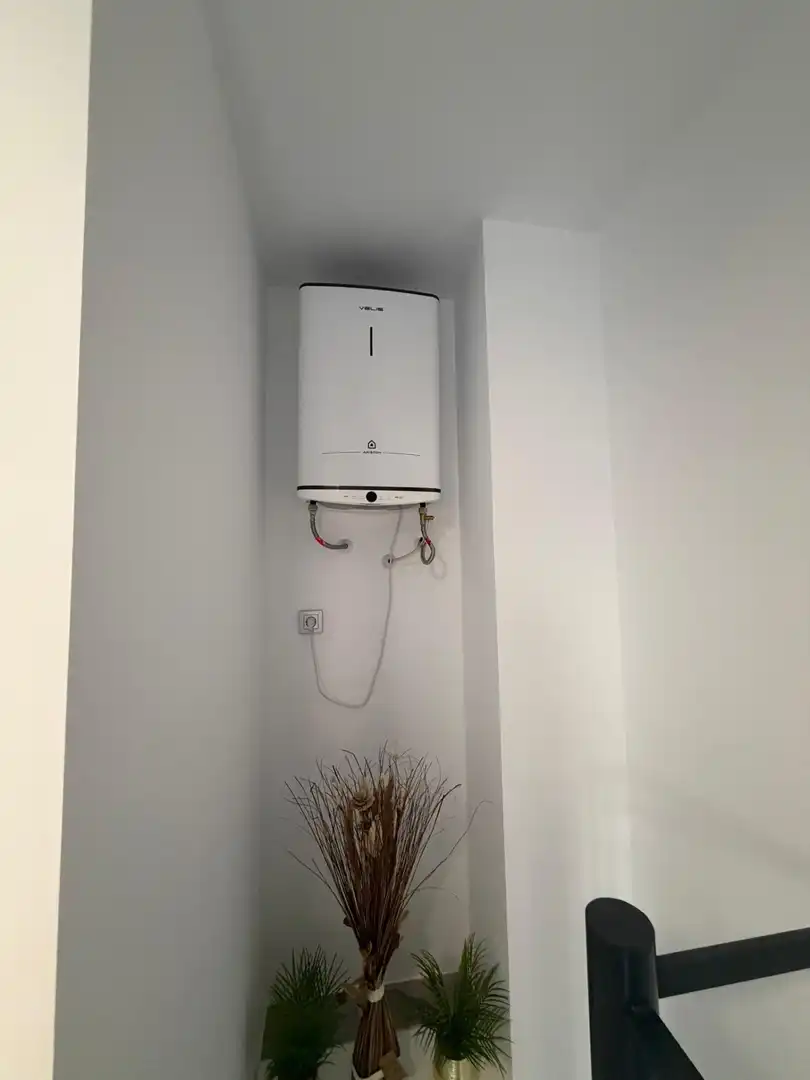 Badezimmer von Haus oder Chalet zur Miete in Málaga mit Klimaanlage, Terrasse und Möbliert