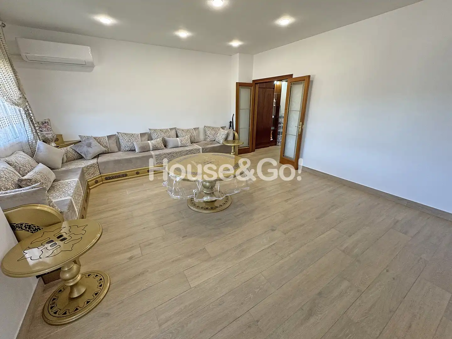 Sala de estar de Piso en venta en Arbúcies con Aire acondicionado, Calefacción y Terraza