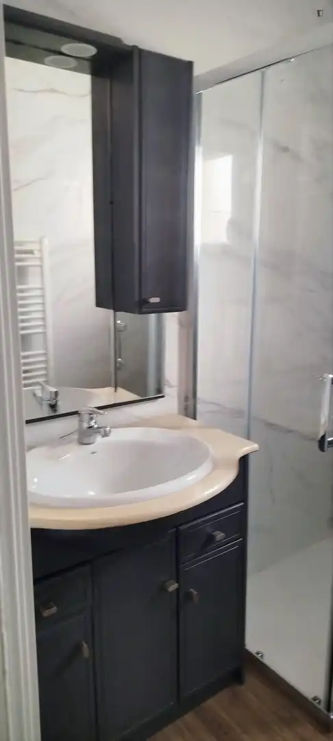 Baño de Apartamento de alquiler en Albacete con Amueblado, Horno y Lavadora