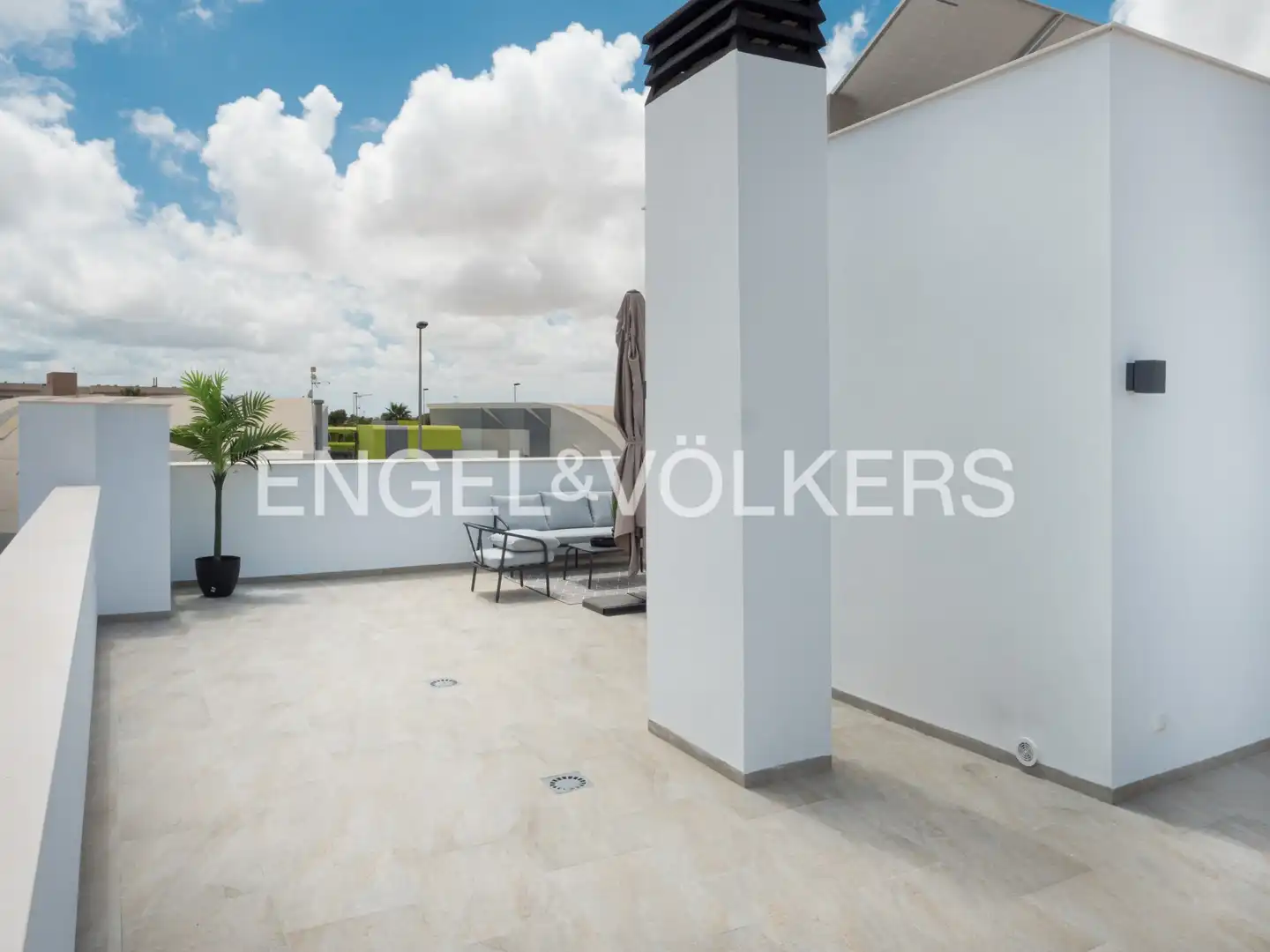 Terraza de Casa o chalet en venta en San Pedro del Pinatar con Aire acondicionado, Calefacción y Jardín privado