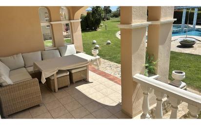 Terrace of Single-family semi-detached for sale in San Jorge / Sant Jordi  with Air Conditioner, Heating and Terrace