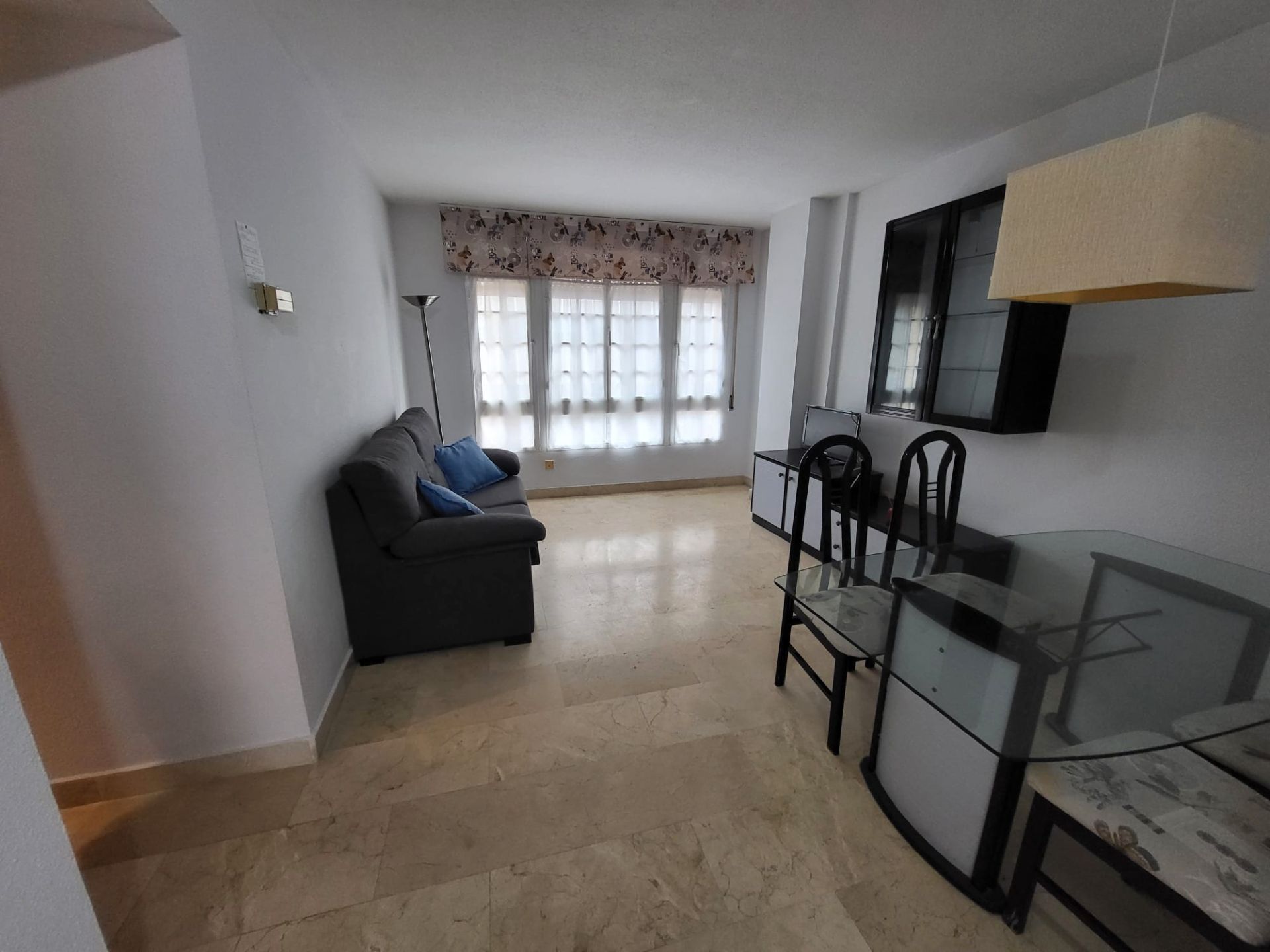 Living room of Apartment for sale in Badajoz Capital  with Air Conditioner