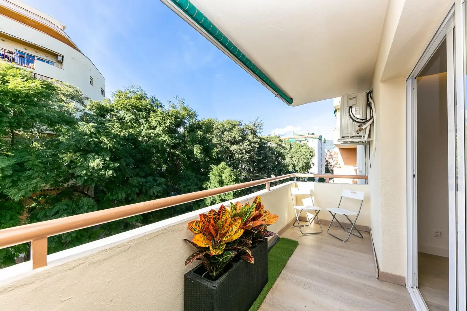 Balcony of Apartments for sale in Fuengirola  with Air Conditioner, Heating and Terrace