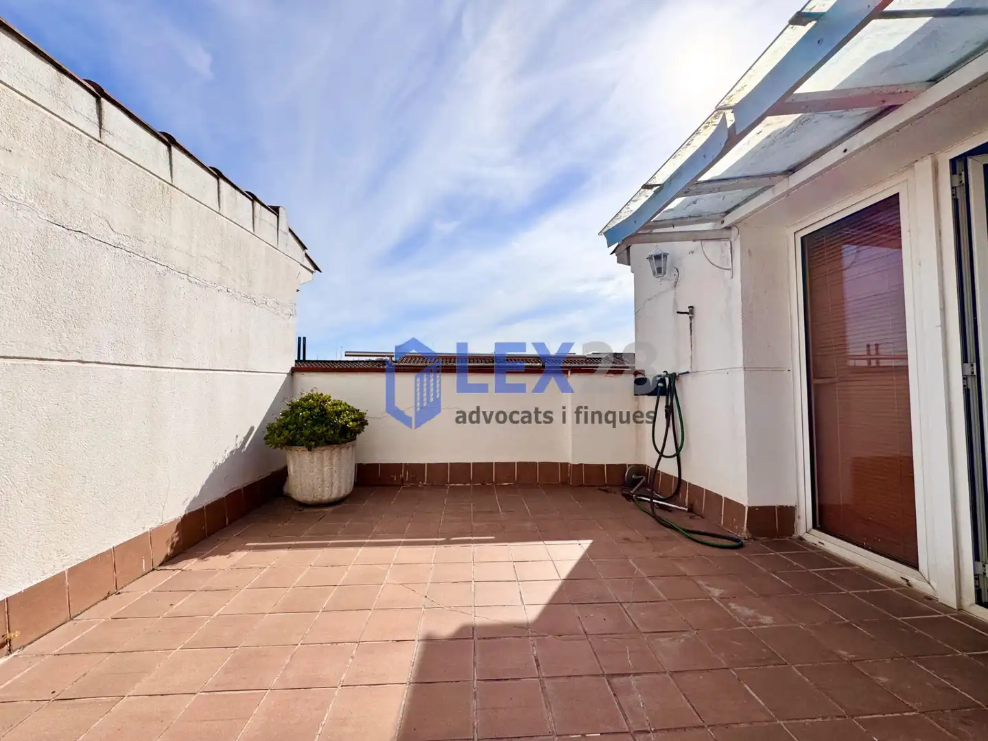 Terraza de Casa adosada en venta en Badalona con Aire acondicionado, Calefacción y Jardín privado