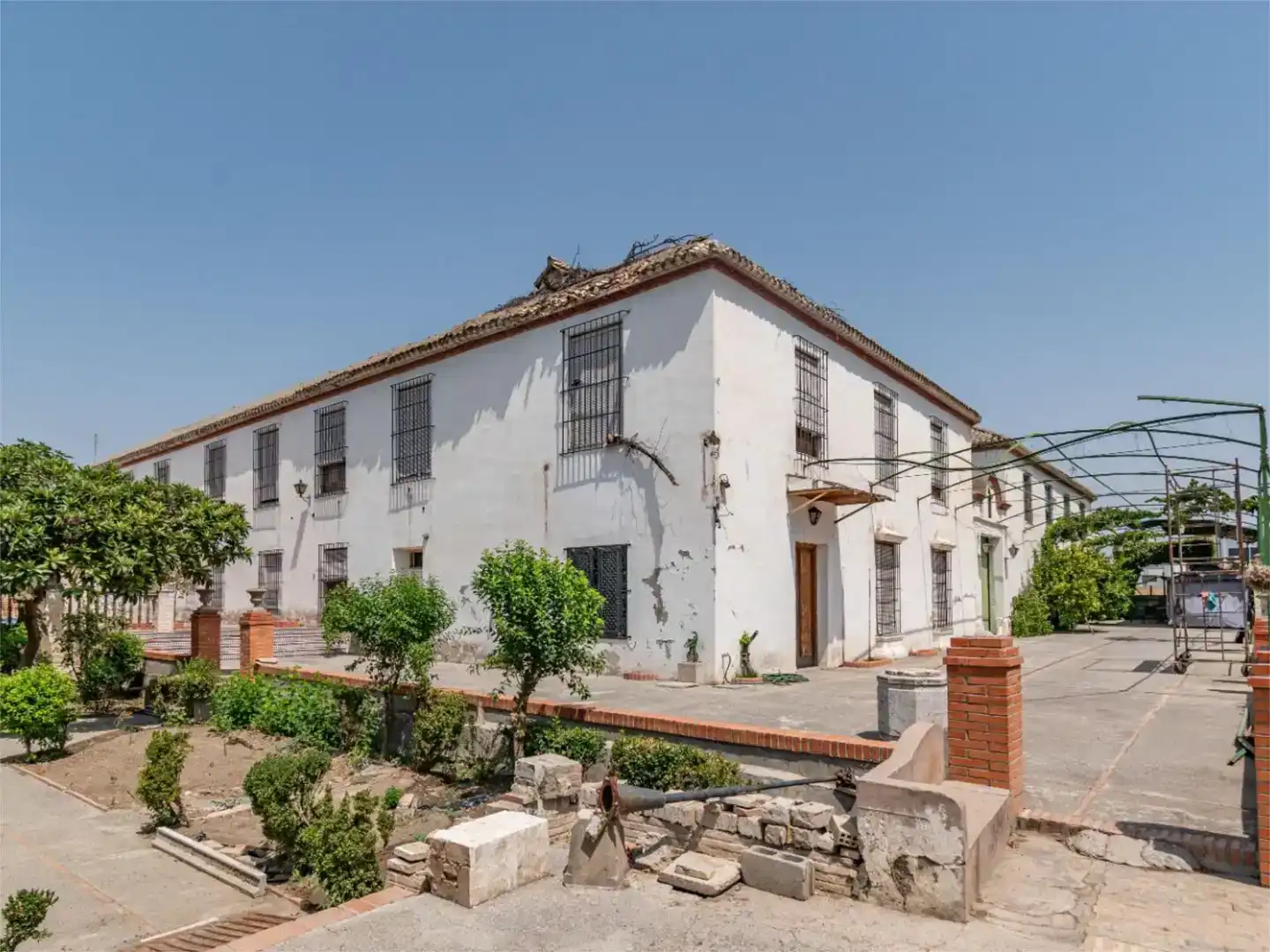 Vista exterior de Piso en venta en Granada con Jardín privado y Piscina
