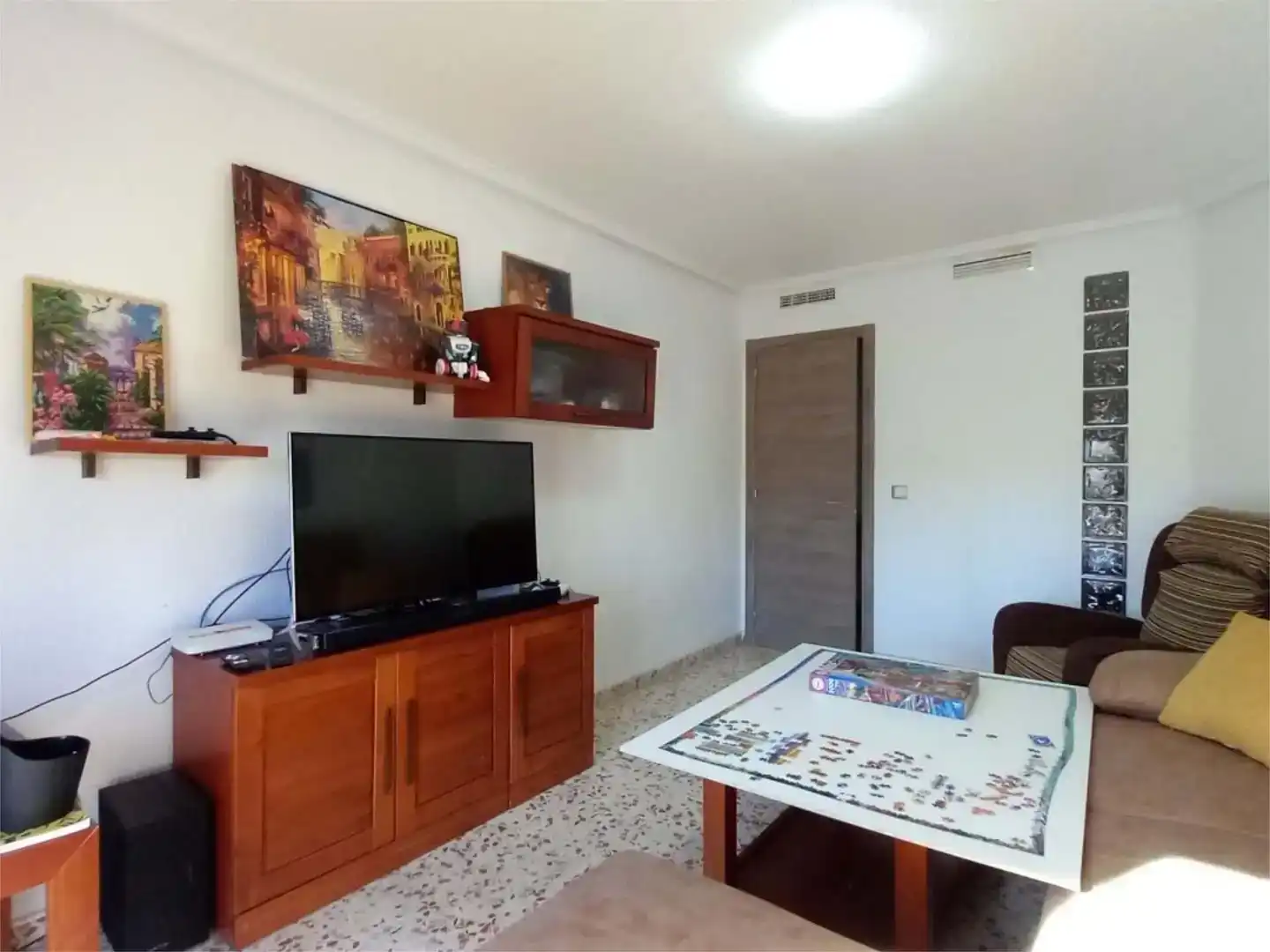 Sala de estar de Piso en venta en Formentera del Segura con Aire acondicionado, Amueblado y Balcón