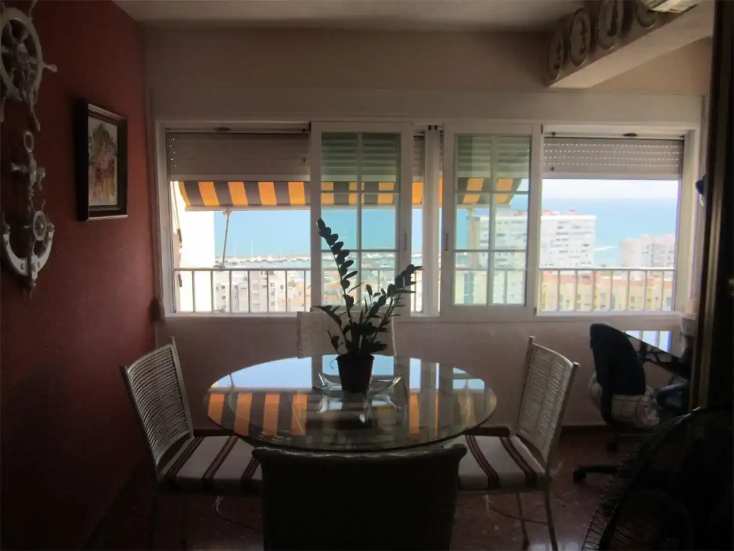 Dining room of Apartments for rent in Puçol  with Air Conditioner, Swimming Pool and Balcony