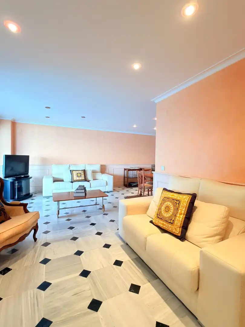 Sala d'estar de Pis en venda en Benidorm amb Aire condicionat, Calefacció i Terrassa