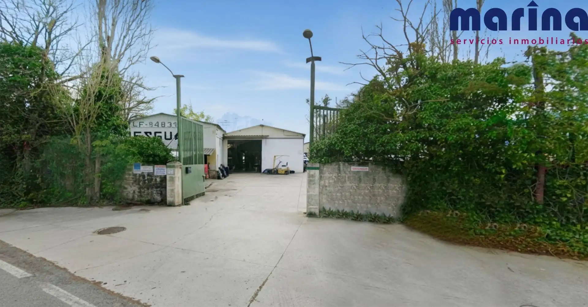 Vista exterior de Terreno industrial en venta en Valle de Elorz / Elortzibar