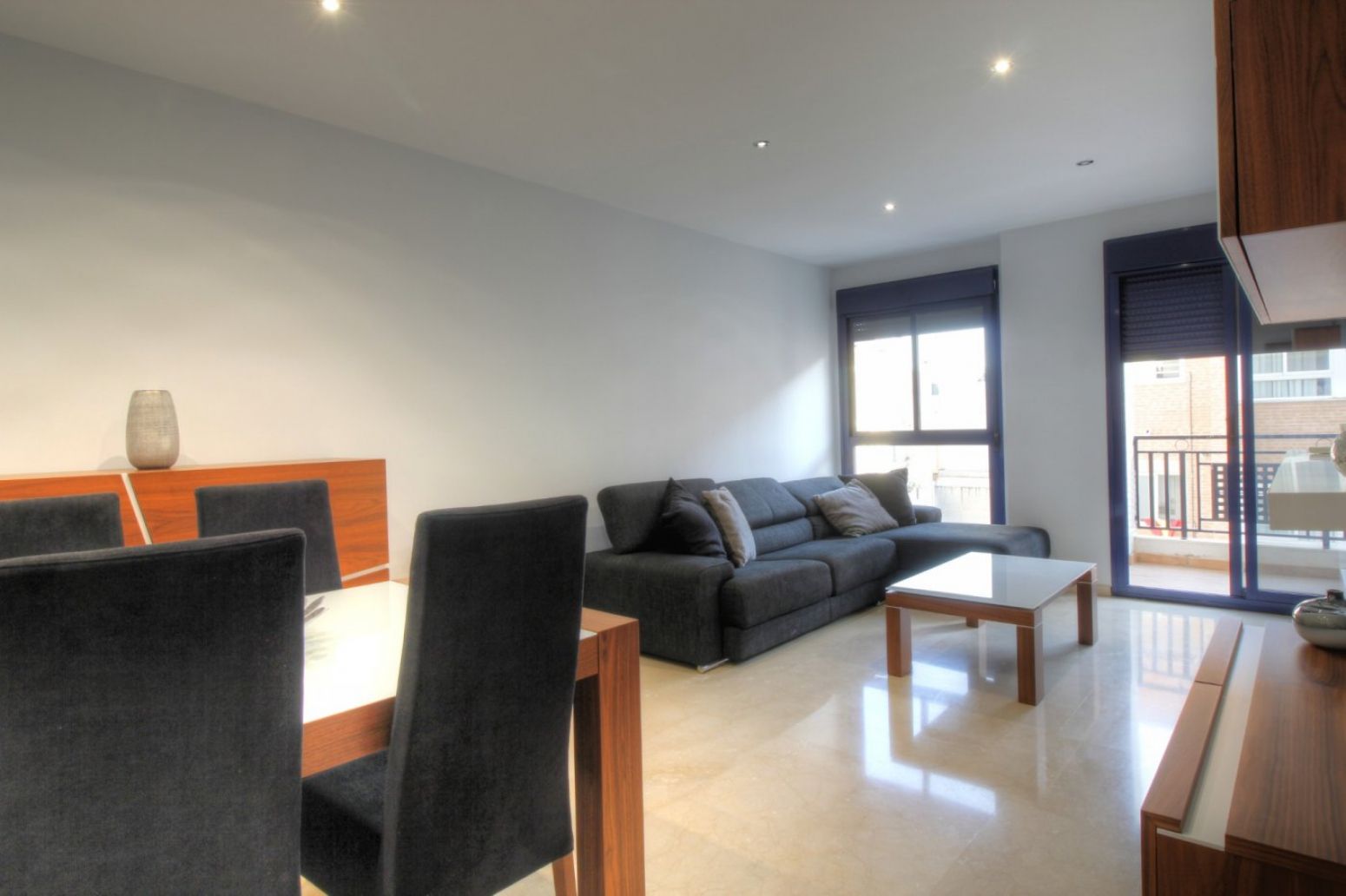 Living room of Attic to rent in Vila-real  with Air Conditioner, Heating and Parquet flooring