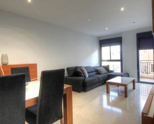 Sala d'estar de Àtic de lloguer en Vila-real amb Aire condicionat, Calefacció i Parquet