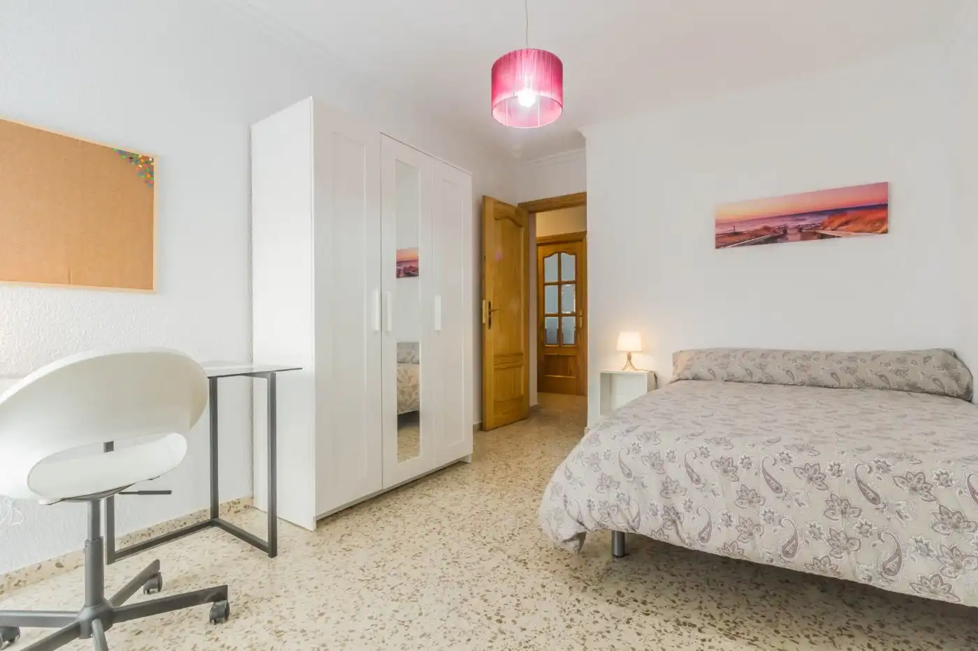 Habitación de Piso de alquiler en Granada con Aire acondicionado, Calefacción y Terraza