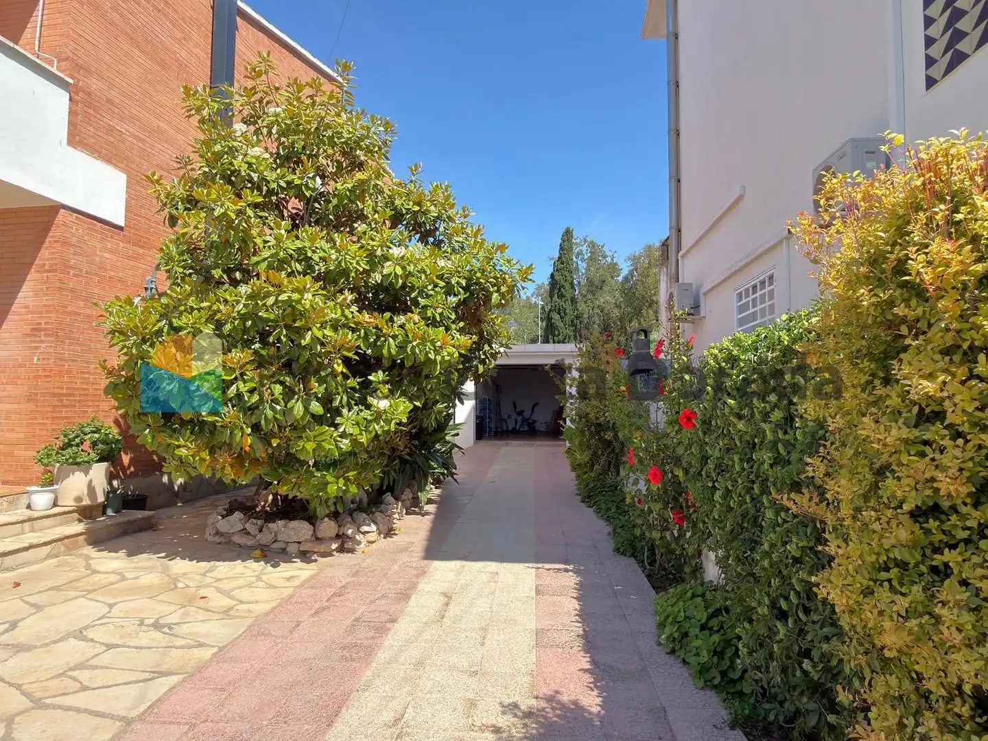 Exterior view of Houses for sale in Cubelles  with Air Conditioner, Private garden and Parquet flooring