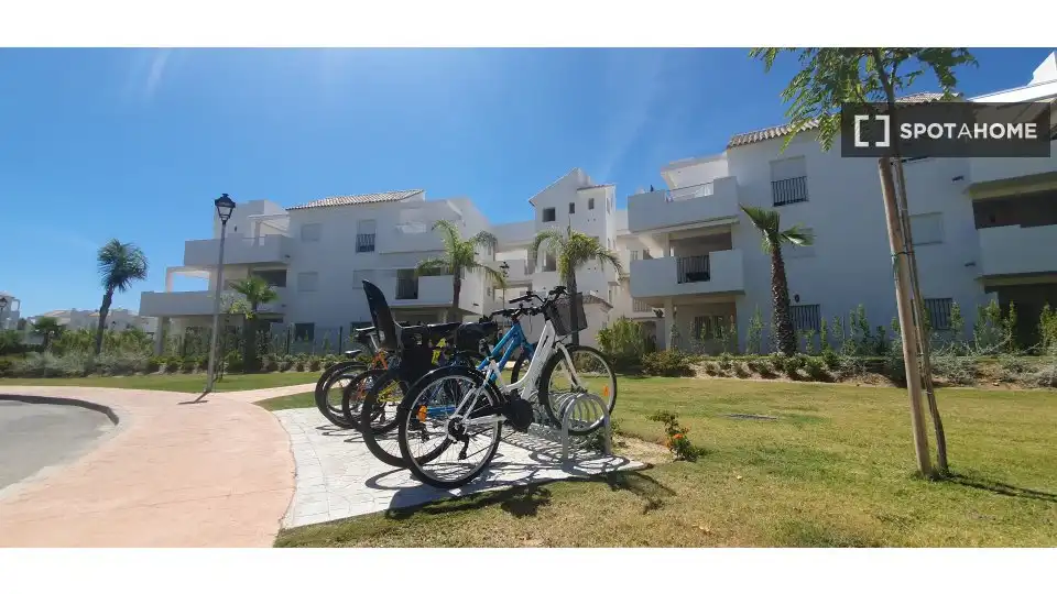 Vista exterior de Apartamento para compartir en Chipiona con Aire acondicionado, Terraza y Amueblado